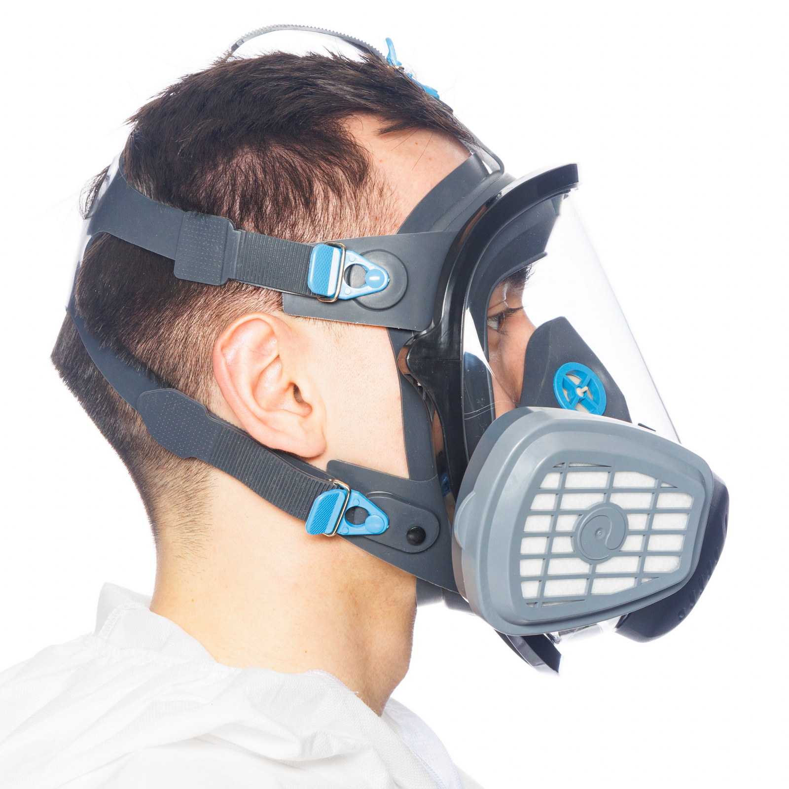 картинка Противогаз фильтрующий UNIX 5100 марки А2 + Р1 R категории 2 по маске панорамной UNIX 5100 